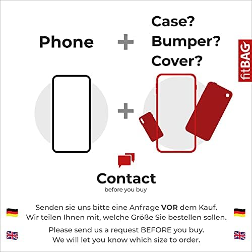 Fitbag Folk אדום שרוול מותאם אישית עבור Sony Xperia 10 IV | תוצרת גרמניה | כיסוי לכיס עור משובח